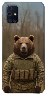Чехол на Samsung Galaxy M31s Медведь защитник фото 1 из 1