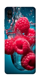 Чехол на ZTE Blade A5 (2020) Малинка в воде фото 1 из 1