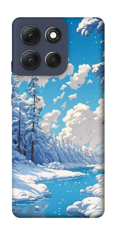 Чехол на Motorola Moto G86 Winter art фото 1 из 1