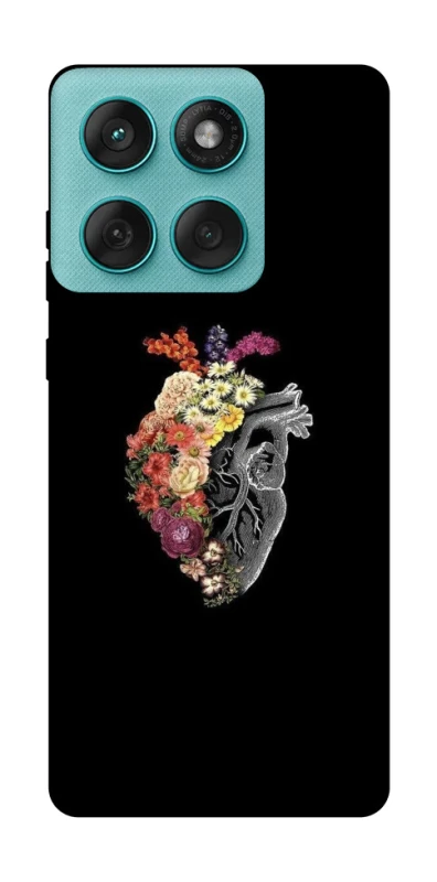 Чохол на Motorola Edge 60 Fusion Heart with flowers фото 1 з 1