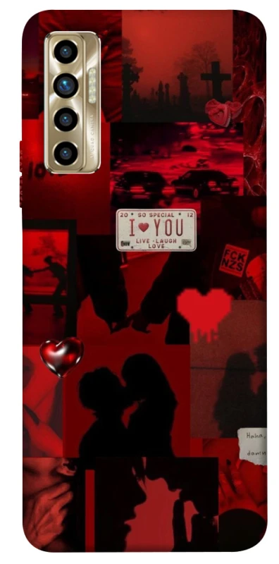 Чохол на TECNO Camon 17P Love collage ver.2 фото 1 з 1