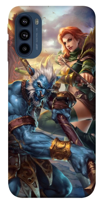 Чохол на Motorola Moto G41 Dota heroes фото 1 з 1