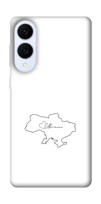 Чохол на Samsung Galaxy S25 Edge Ukraine map фото 1 з 1