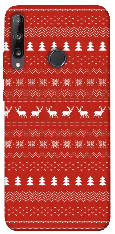 Чехол на Huawei P40 Lite E Новогодний v12 фото 1 из 1