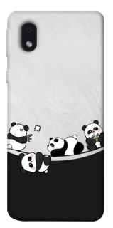 Чохол на Samsung Galaxy M01 Core / A01 Core Four pandas фото 1 з 1