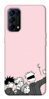 Чохол на Oppo Reno 5 4G jujutsu kaisen v1 фото 1 з 1