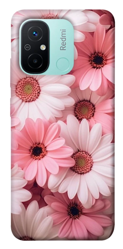 Чехол на Xiaomi Redmi 12C / Poco C55 Розовые цветы v2 фото 1 из 1