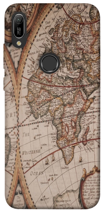 Чехол на Huawei Y6 (2019) Карта путешествий фото 1 из 1
