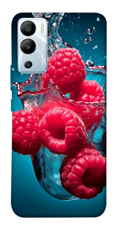 Чохол на Infinix Hot 12i Малинка у воді фото 1 з 1