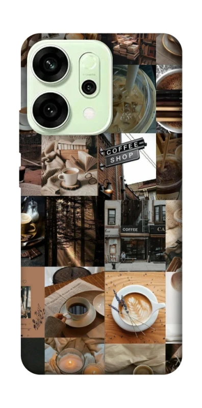 Чохол на Oppo Reno 14 Coffee collage ver.3 фото 1 з 1