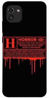 Чохол на Samsung Galaxy A03 Horror Halloween фото 1 з 1
