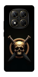 Чохол на Xiaomi Poco X7 Golden Skull фото 1 з 1