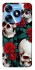 Чохол на TECNO Spark 10 skull and rose фото 1 з 1