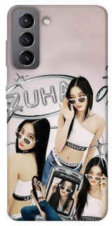 Чехол на Samsung Galaxy S21 FE Kazuha v2 - LE SSERAFIM фото 1 из 1