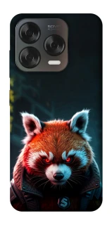 Чехол на ZTE Blade V70 Design Cyber Red Panda фото 1 из 2