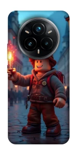 Чохол на Realme 14 Pro Roblox Fire Logo Blue Flames фото 1 з 1