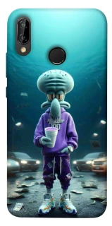 Чохол на Huawei P20 Lite Сквідвард фото 1 Чохол на Huawei P20 Lite Сквідвард фото 1 з 1