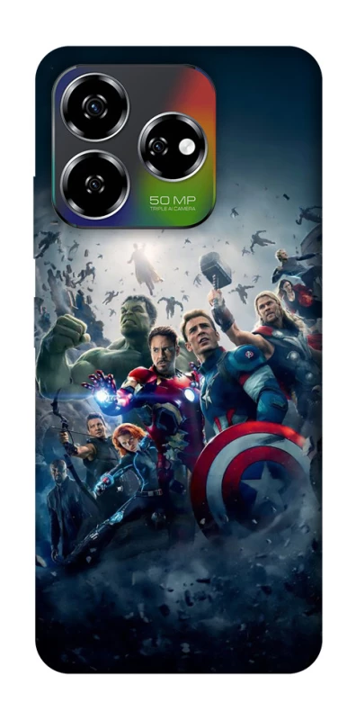 Чохол на ZTE Nubia V60 Marvel heroes фото 1 з 1