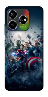 Чехол на ZTE Nubia V60 Marvel heroes фото 1 из 1