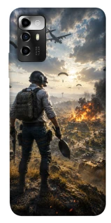 Чохол на ZTE Blade A72 PUBG ver.2 фото 1 з 1