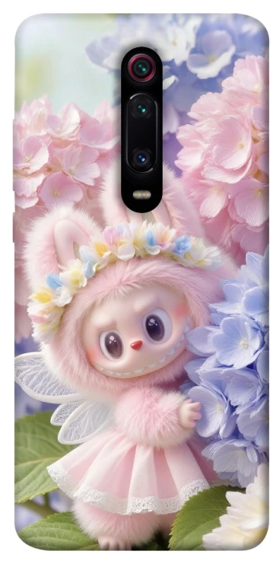 Чехол на Xiaomi Redmi K20 / K20 Pro / Mi9T / Mi9T Pro Labubu & Flowers ver.1 фото 1 из 1
