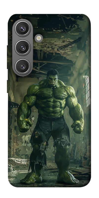 Чохол на Samsung Galaxy S24+ Angry Hulk фото 1 з 1
