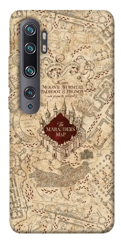 Чехол на Xiaomi Mi Note 10 / Note 10 Pro / Mi CC9 Pro Marauders map фото 1 из 1