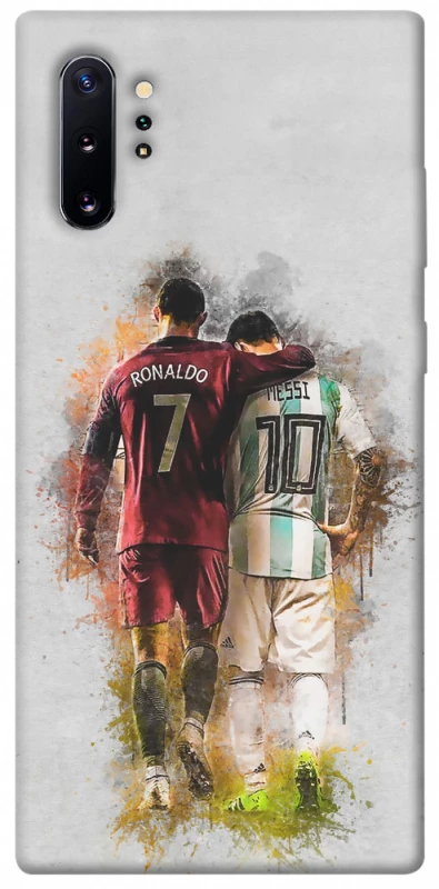 Чохол на Samsung Galaxy Note 10 Plus Ronaldo та Messi фото 1 з 1