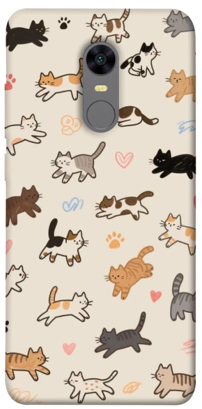 Чохол на Xiaomi Redmi 5 Plus / Redmi Note 5 (Single Camera) Cat style ver.2 фото 1 з 1