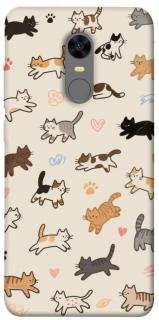 Чохол на Xiaomi Redmi 5 Plus / Redmi Note 5 (Single Camera) Cat style ver.2 фото 1 з 1
