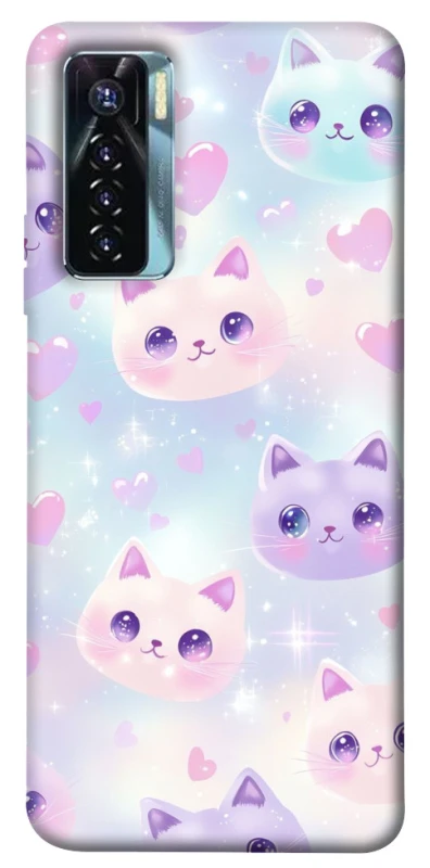 Чехол на TECNO Camon 17 Pro Funny Kittens ver.4 фото 1 из 1