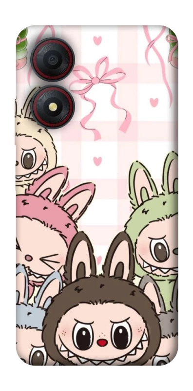 Чохол на ZTE Blade A34 4G All Labubu 2 фото 1 з 1