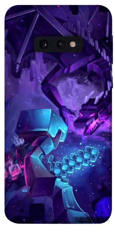 Чохол на Samsung Galaxy S10e Minecraft dragon фото 1 з 1
