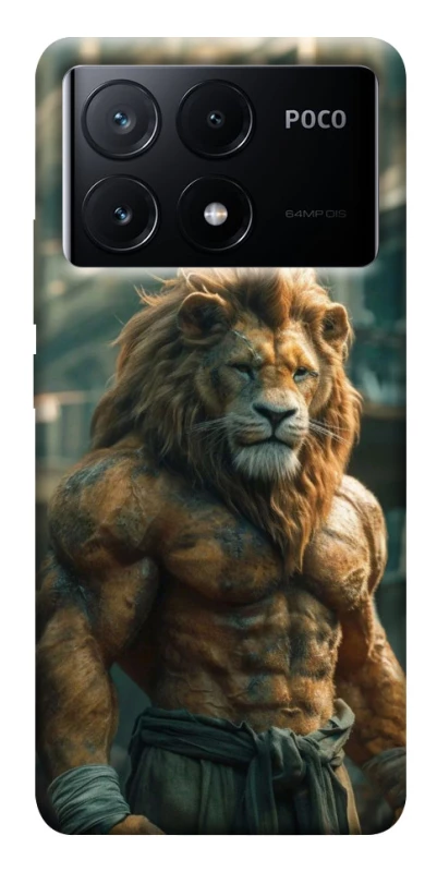 Чохол на Xiaomi Poco X6 Лев фото 1 з 1