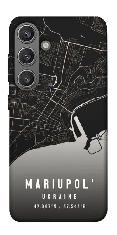 Чохол на Samsung Galaxy S24+ Mariupol map фото 1 з 1