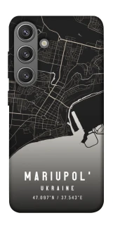 Чохол на Samsung Galaxy S24+ Mariupol map фото 1 з 1