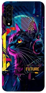 Чехол на Samsung Galaxy A50 (A505F) / A50s / A30s Cyber Cat v2 фото 1 из 1