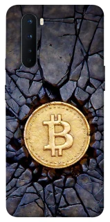 Чохол на OnePlus Nord Bitcoin cracks фото 1 з 1