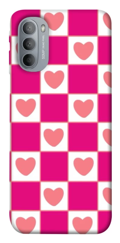 Чохол на Motorola Moto G31 Chess heart фото 1 з 1