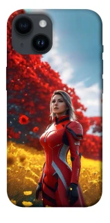 Чохол на Apple iPhone 14 (6.1") Cyber space girl ver.5 фото 1 з 1