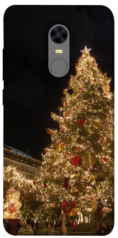 Чехол на Xiaomi Redmi 5 Plus / Redmi Note 5 (Single Camera) Новогодний v34 фото 1 из 1