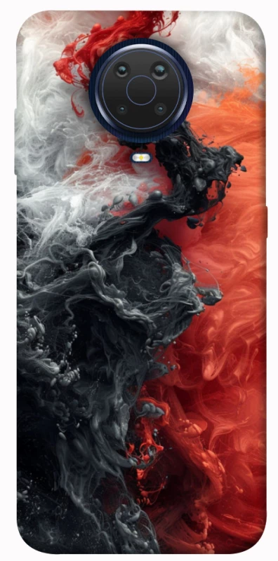 Чохол на Nokia G20 / G10 / 6.3 Black and Red фото 1 з 1