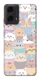 Чехол на Motorola Moto G04 Funny Kittens ver.2 фото 1 из 1