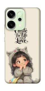 Чехол на Oppo Reno 14 Create the life you love фото 1 из 1