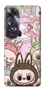 Чохол на Oppo A60 All Labubu 3 фото 1 з 1
