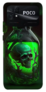 Чохол на Xiaomi Poco C40 Skull bottle фото 1 з 1