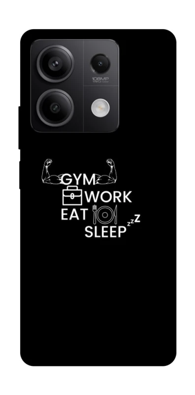 Чехол на Xiaomi Redmi Note 13 5G Gym v2 фото 1 из 1