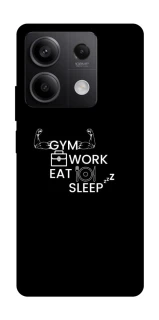 Чехол на Xiaomi Redmi Note 13 5G Gym v2 фото 1 из 1