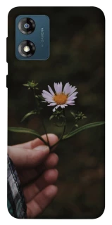 Чехол на Motorola Moto E13 Ромашка v4 фото 1 из 1