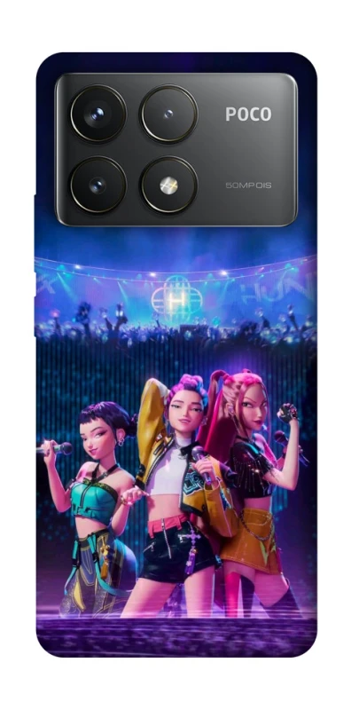 Чохол на Xiaomi Poco F6 Pro K-Pop Demon Hunters ver.3 фото 1 з 1